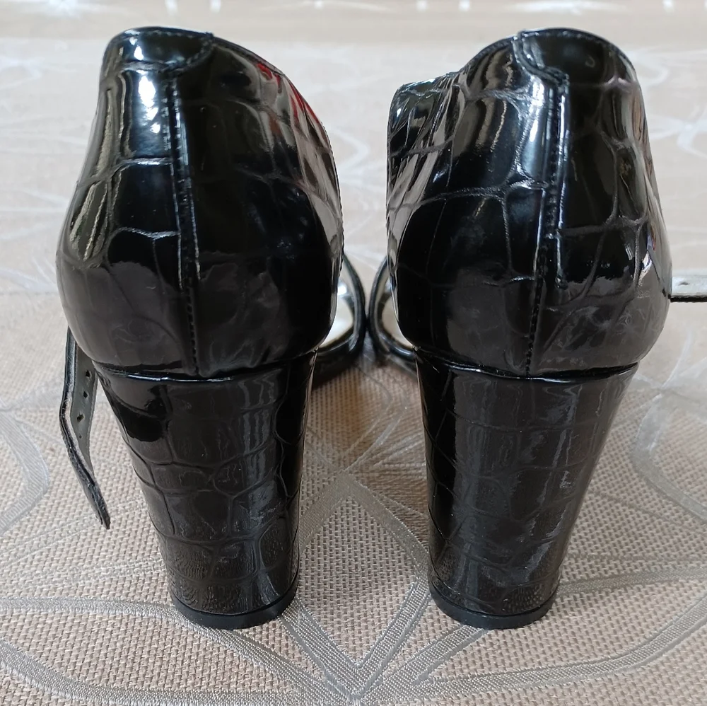 Anne Klein Leather Wedges